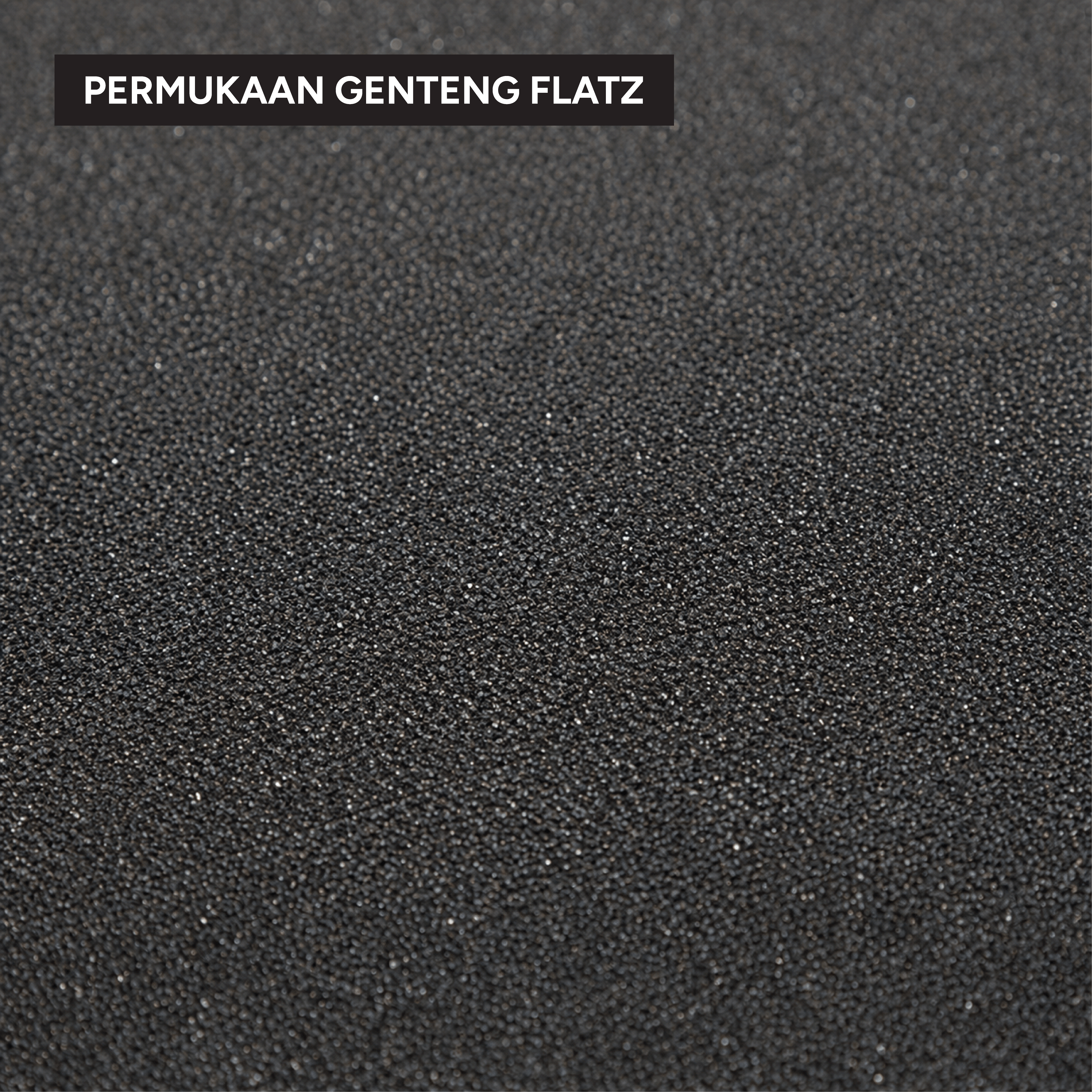 Genteng Flatz 0,30 4x2 Pasir Hitam