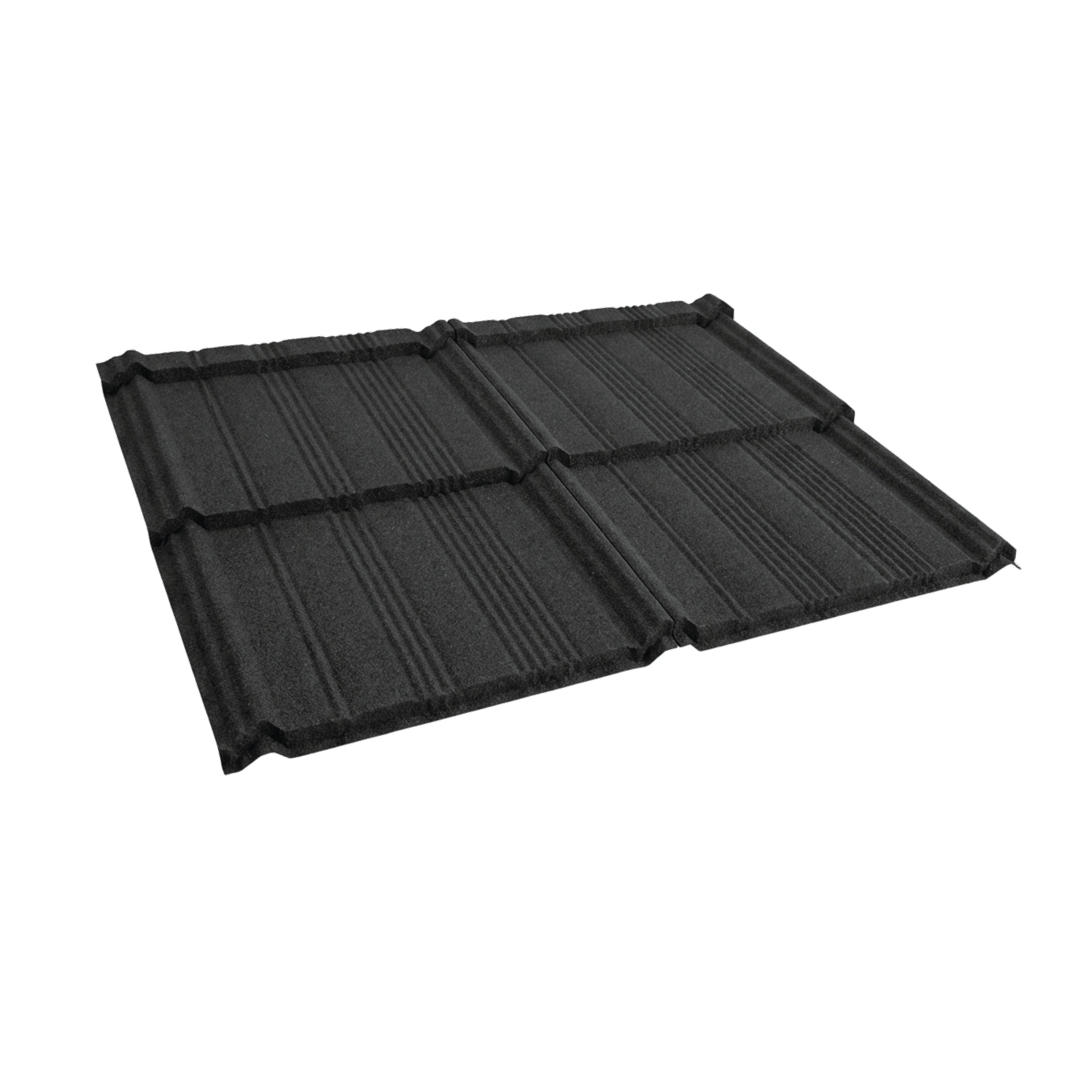 Genteng Flatz 0,25 2x2 Pasir Hitam