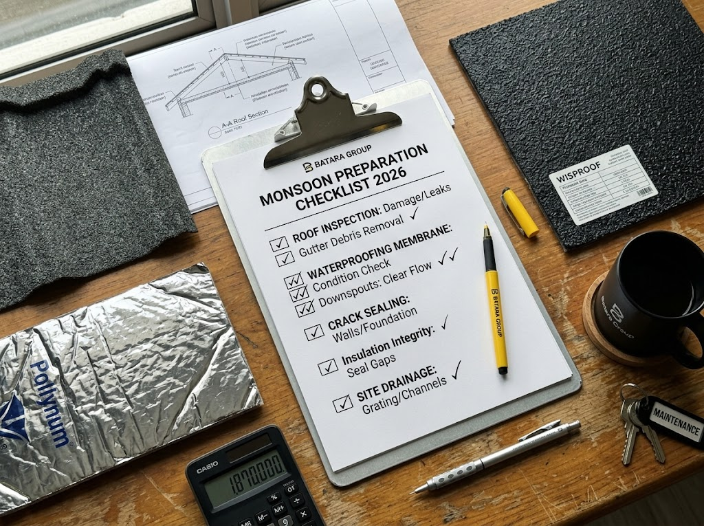 2026 Rainy Season Preparation Checklist: Roofing & Waterproofing